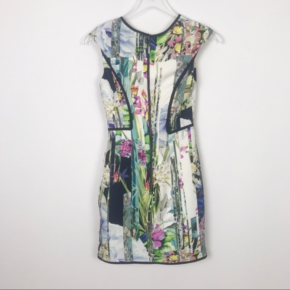 SEDUCE Multi Print Floral Dress - Picture 4 of 7